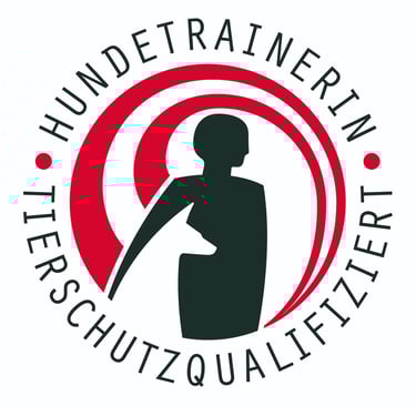 Gütesiegel tierschutzqualifizierte Hundetrainerin