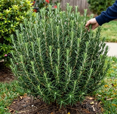 Fruit trees in a back yard