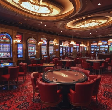 Close-up of hands holding a smartphone showing the meongwin website with bonus offer.