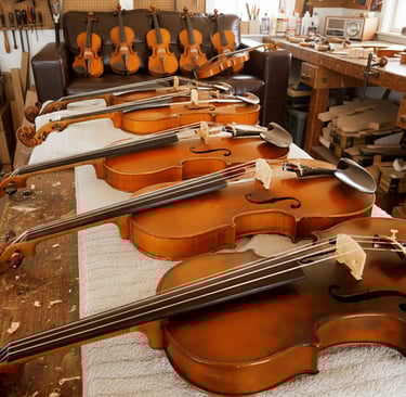 Gran variedad de violin de autor y taller antiguos y modernos a la venta
