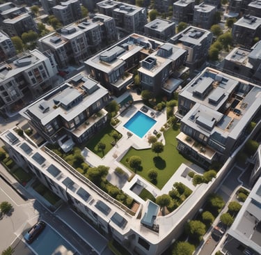 a man riding a skateboard down the side of a ramp