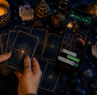 Leitura de Tarot online e profissional via WhatsApp