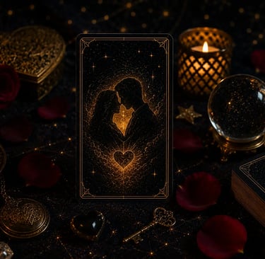 Consulta de Tarot via WhatsApp para orientação em relacionamentos amorososo
