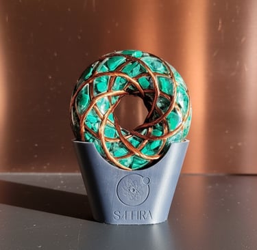 Torus-7 kristal malahit