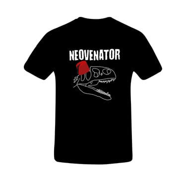 Neovenator Large Logo Black T-Shirt