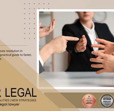 IR Legal: Alternative dispute resolution in Australia