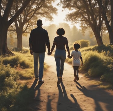 A group of volunteers painting the exterior of a small affordable home on a sunny day.