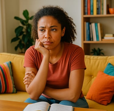 femme fatiguée qui dit oui alors qu'elle voudrait dire non