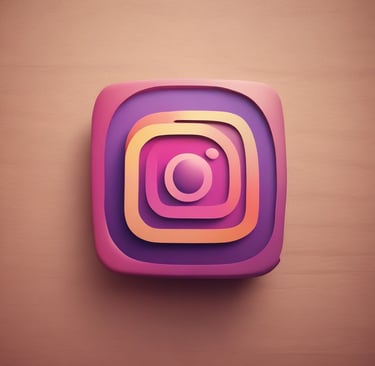 Tiktok logo with glitch effect on black background