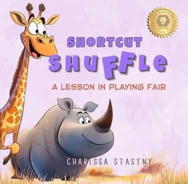 Book cover by Charissa Stastny - Shortcut Shuffle