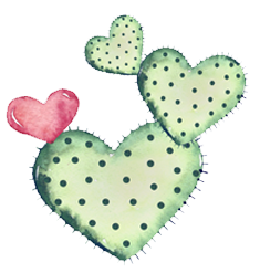 Cactus-heart logo