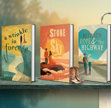 3 romance books by Charissa Stastny