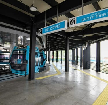 Estación Los Pinos / Constituyentes Cablebús Ciudad de México