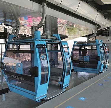 Línea 2 Cablebús Ciudad de México. Cablebus linea 2 Estaciones