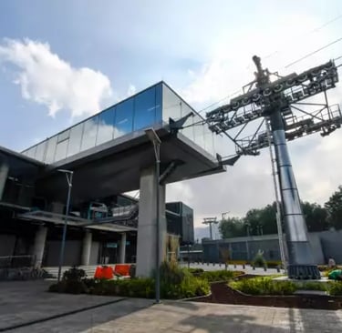 Estación Panteón Dolores del Cablebús Ciudad de México