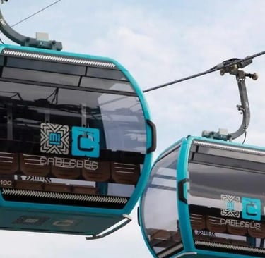 Línea 2 Cablebús Ciudad de México. Cablebus linea 2 Estaciones