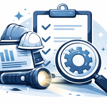 Inspeções diversas de engenharia mecânica