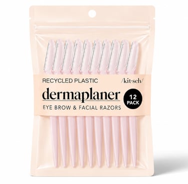 Kitsch Dermaplaning Razor — a weekly self care must have that changes how foundation sits on skin