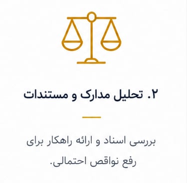 تحلیل مدارک و مستندات بررسی اسناد و ارایه راهکار برای رفع نواقص