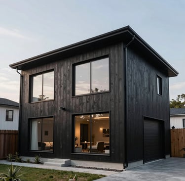 A spacious backyard with lush greenery and a patio area ready for gatherings.