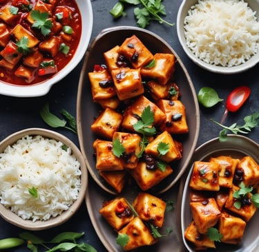 A modern kitchen scene with a steaming pot and recipe book open, bathed in soft amber light.
