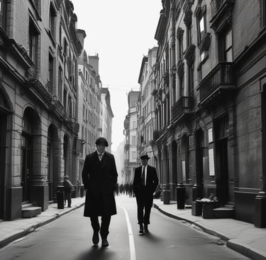 Elegant wristwatch with gold details on a black leather strap