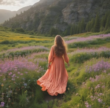 Pregnant woman smiling and looking away outdoors
