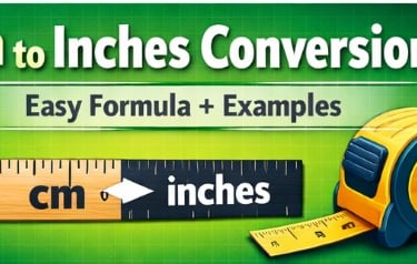 cm to Inches Conversion: Easy Formula + Examples_simpleunitconvert