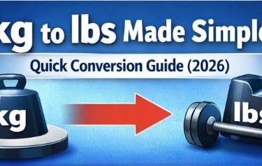 kg to lbs Made Simple: Quick Conversion Guide (2026)_simple unit convert