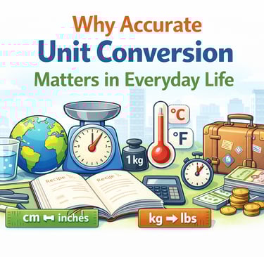 Why Accurate Unit Conversion Matters in Everyday Life (2026 Guide)