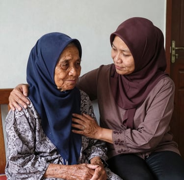 man riding bicycle at middle of road