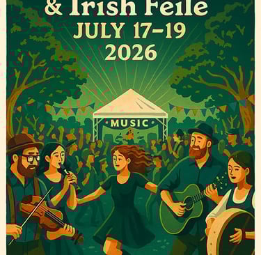 Poster - Beaver Island & Irish Feile July17-19 2026