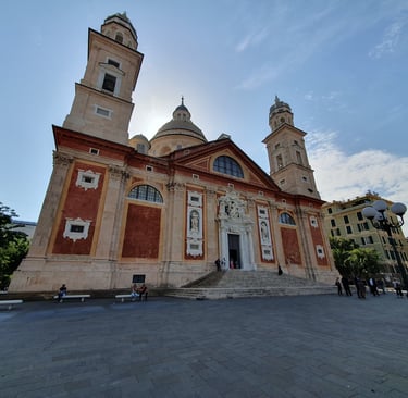 Santa Maria Assunta, the majestic Baroque church in the Carignano district