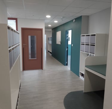 Crèche Louis Blanc Alfortville 94 réhabilitation thermique extension aménagement mise aux normes ERP