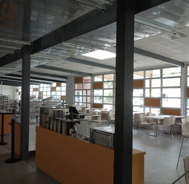 Cuisine restaurant extension Ecole LEI CFA Jouy en Josas 94