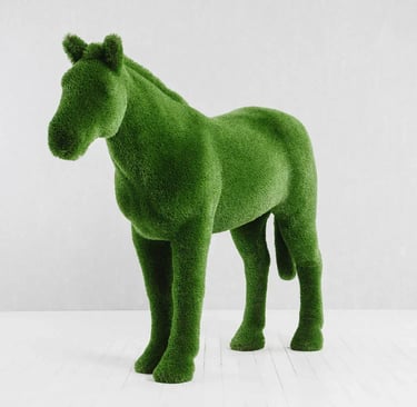 turf horse for rent for palm beach parties