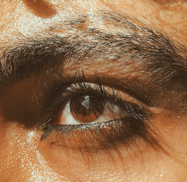 Natural brow shaping and eyelash tint in Bradford