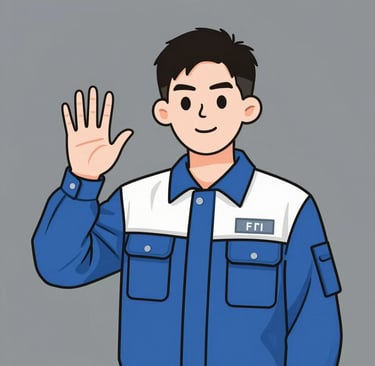 A mid-level driver attentively navigating a busy city street, focusing on traffic signs and signals.