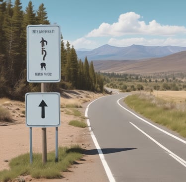 A beginner driver attentively practicing steering on a quiet city street during daylight