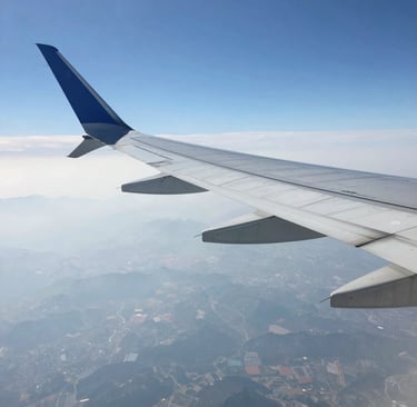 photo of white staircase