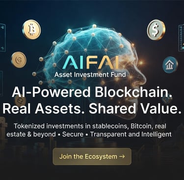 alt="AIFAI Asset Investment Fund - AI-Driven Investment Ecosystem combining cryptocurrencies, stable