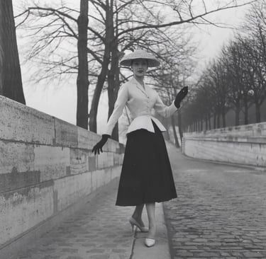 the new look Christian Dior 1947 pret a porter
