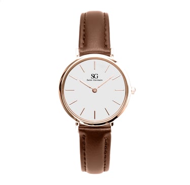 Relógio Feminino Couro Bronx Saint Germain