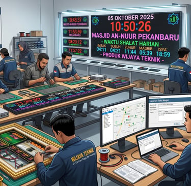 jual jam masjid
