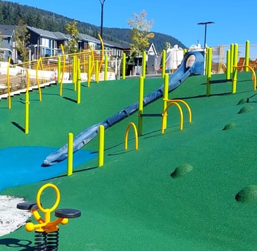 Sheffield Elementary FirstBase Surfacing