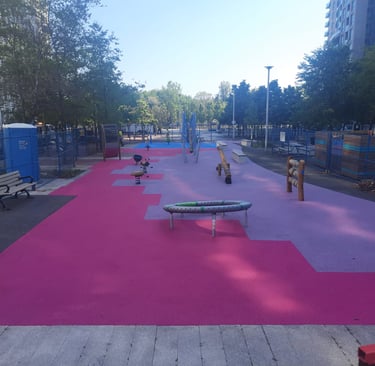 June Callwood Park FirstBase Surfacing