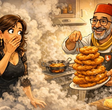 coutumes culinaires tunisiennes pour le petit déjeuner.