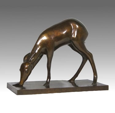 Armand Petersen - Antilope broutant Grande