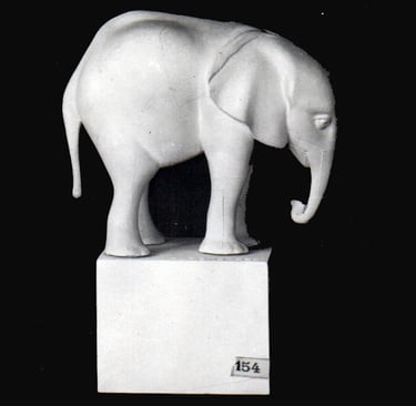 Armand Petersen - Eléphant d'Afrique - Edition Sèvres