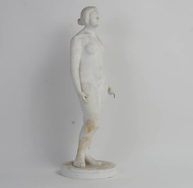 Armand Petersen - Femme cheveux bouclés sur les oreilles